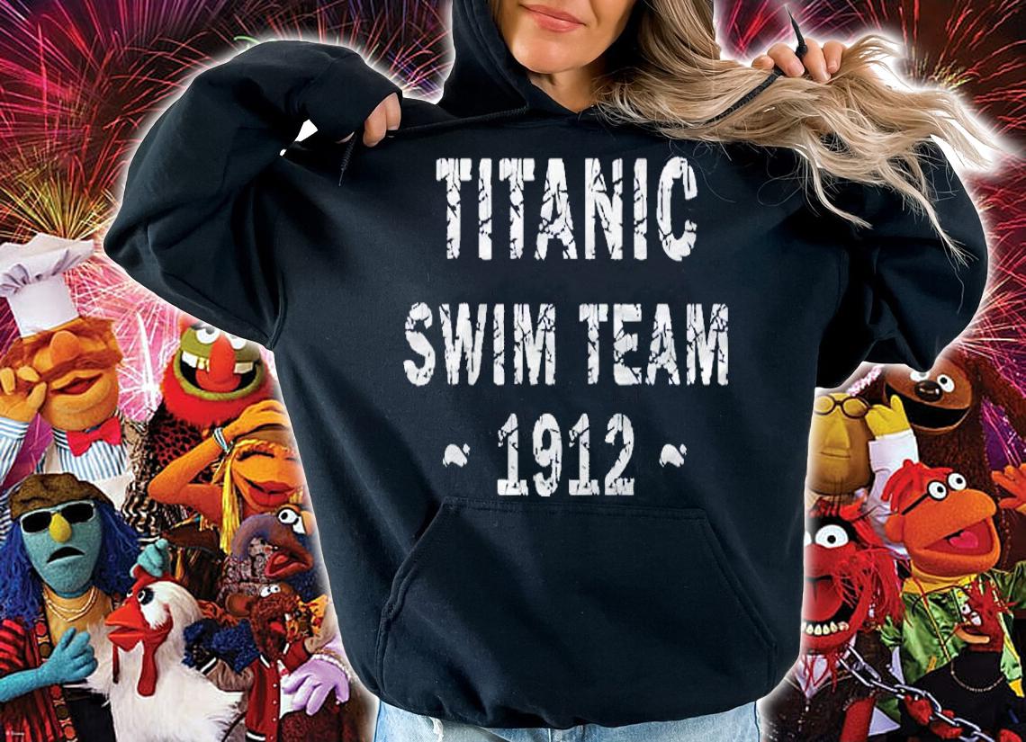 Titanic Swim Team Sports Nautical Cruise Humor Shirt hoodie