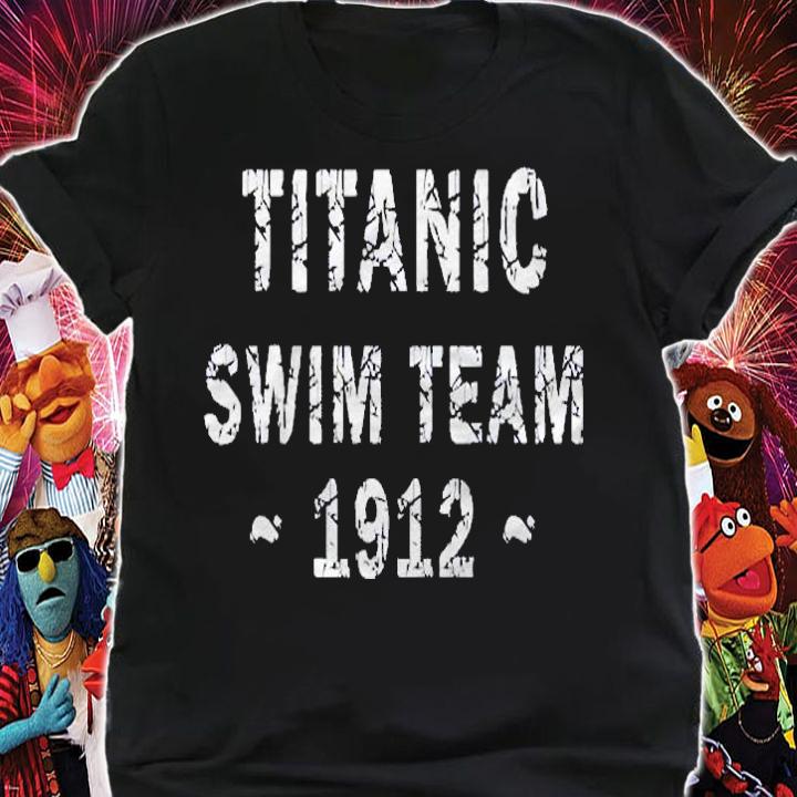 Titanic Swim Team Sports Nautical Cruise Humor Shirt shirt