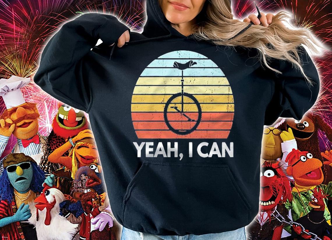 Unicycling Yeah I Can Ride A Unicycle Funny Unicycle Riding Pullover Shirt hoodie