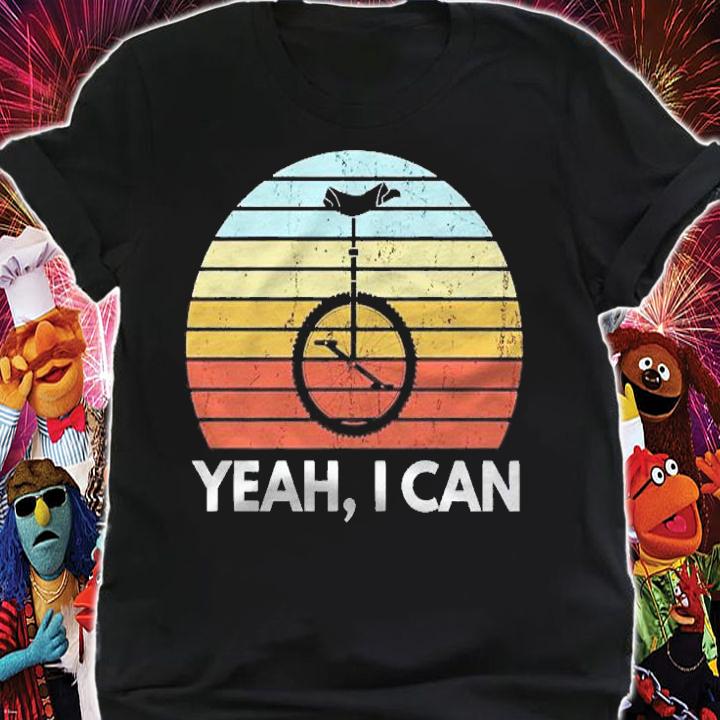 Unicycling Yeah I Can Ride A Unicycle Funny Unicycle Riding Pullover Shirt shirt