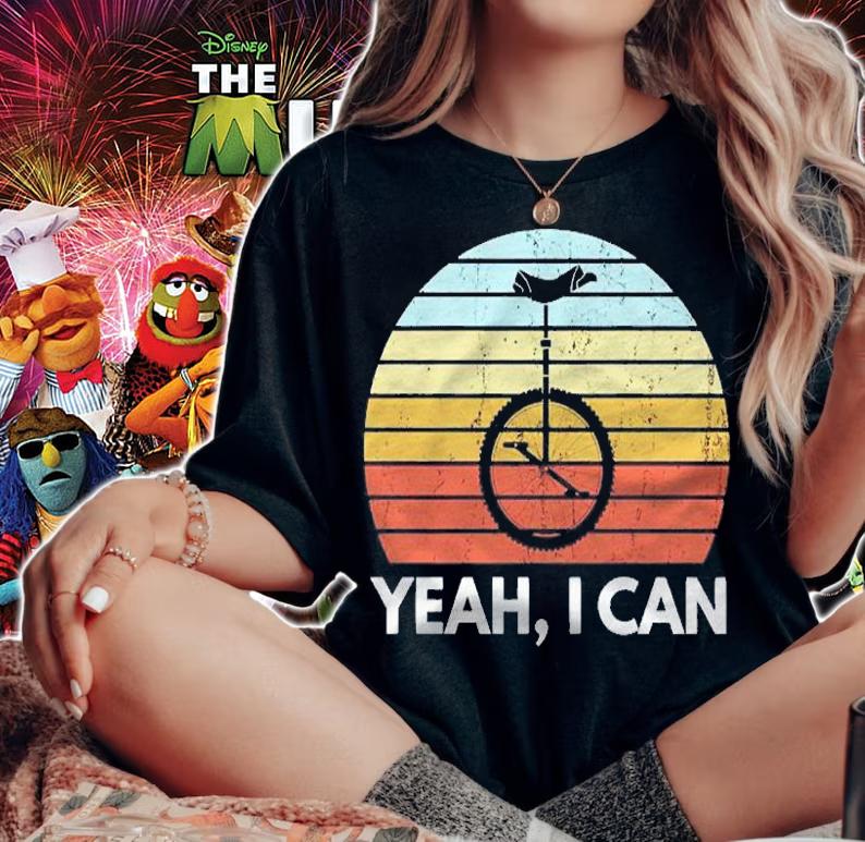 Unicycling Yeah I Can Ride A Unicycle Funny Unicycle Riding Pullover Shirt woman shirt
