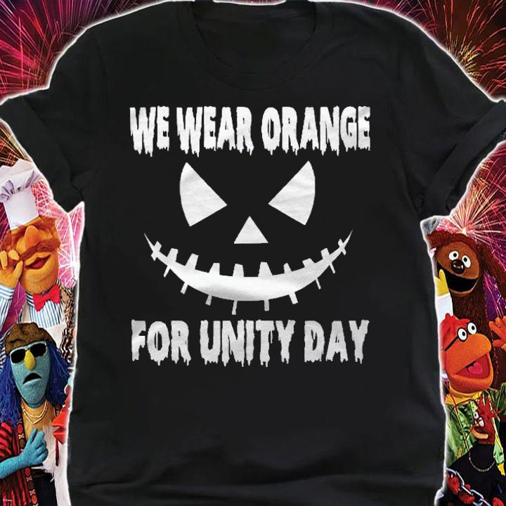 Unity Day Shirt Orange Unity Day Tshirts Kids Jackolantern Shirt shirt