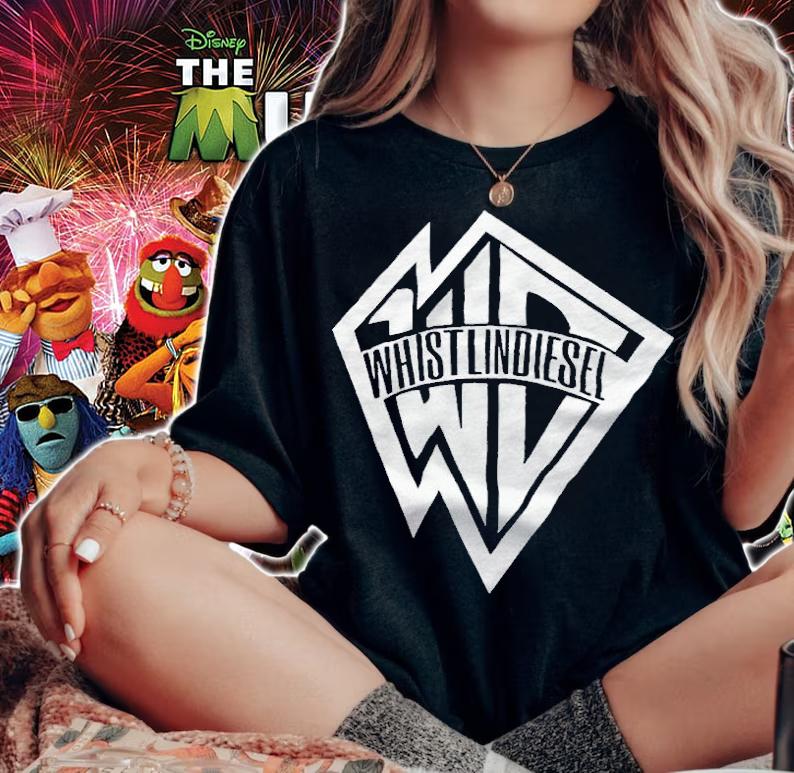 Whistlindiesel Whistlin Diesel logo T-shirt woman shirt
