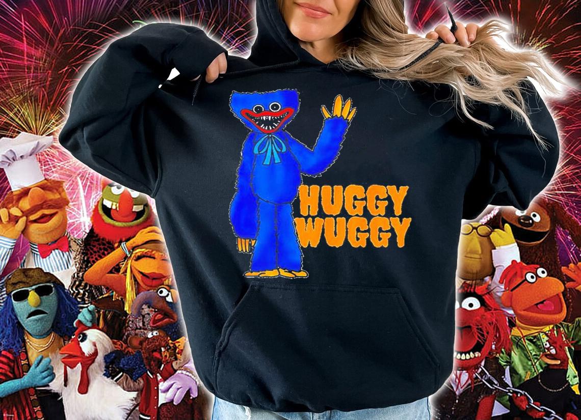 Huggy Poppy Playtime Horror Scary Game T-Shirt hoodie