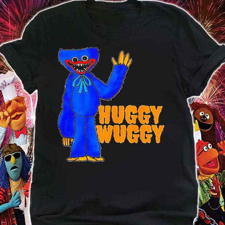 Huggy Poppy Playtime Horror Scary Game T-Shirt shirt