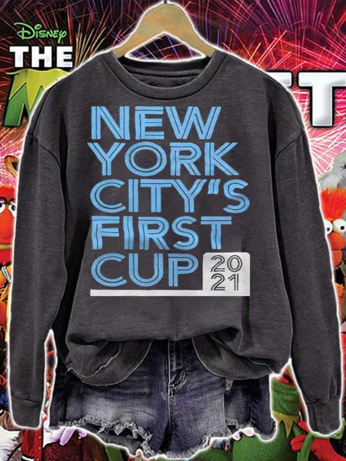 New York City's First Cup 2021 T-shirt sweatshirt