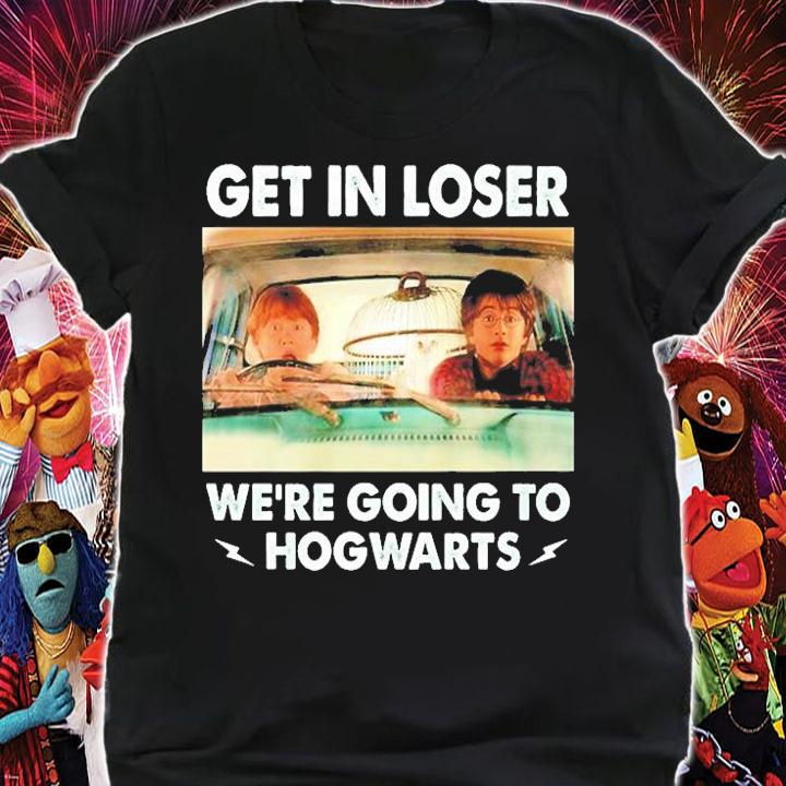Rams Get In Loser We're Going To Hogwarts T-Shirt shirt