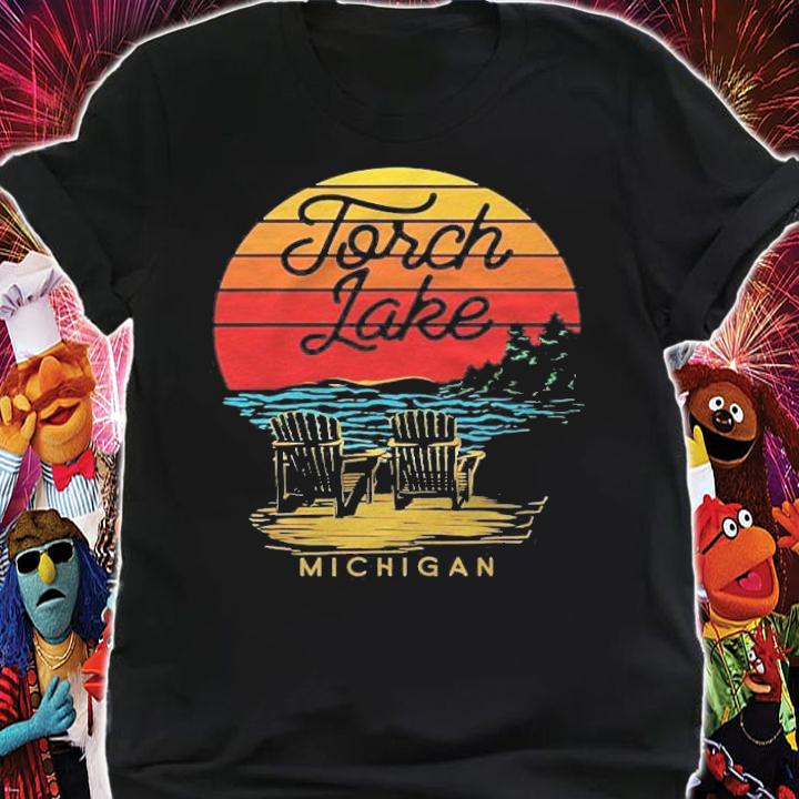 Torch Lake Michigan Usa Beach Fun Vacation Souvenir Shirt shirt