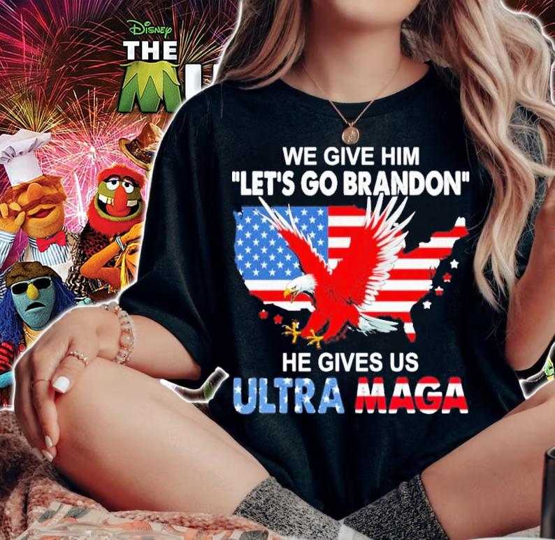 We Give Him Let's Go Brandon He Gives Us Ultra MAGA Shirt