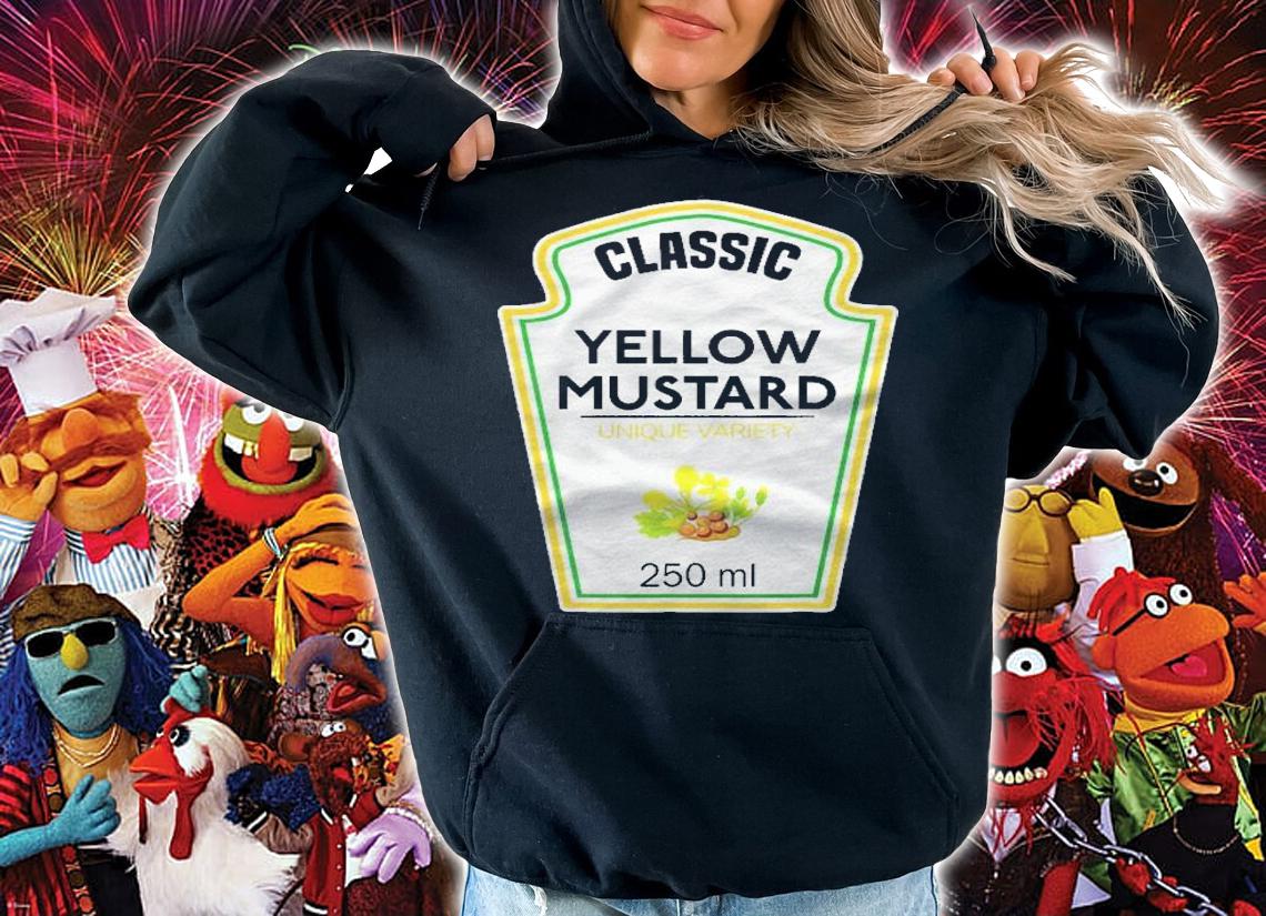 Yellow Mustard Costume Matching Couples Groups Condiments Shirt