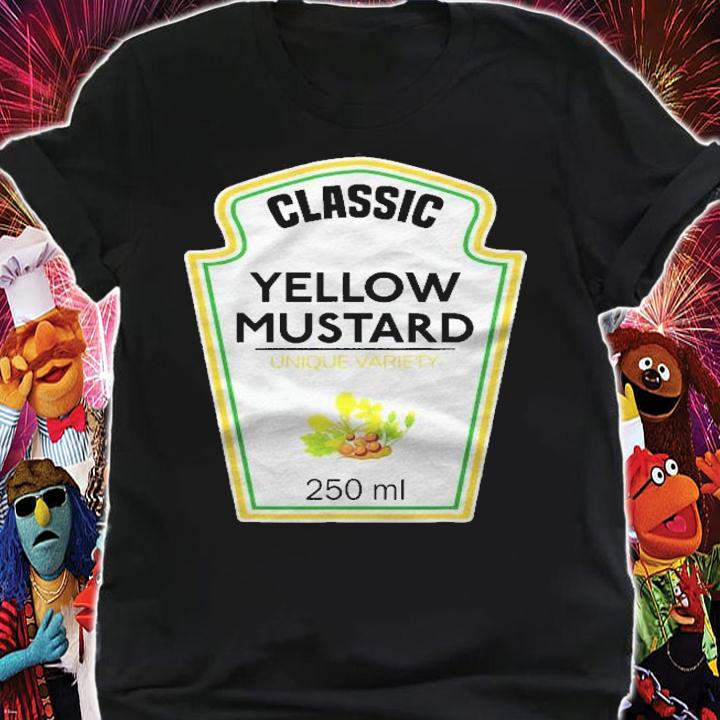Yellow Mustard Costume Matching Couples Groups Condiments Shirt