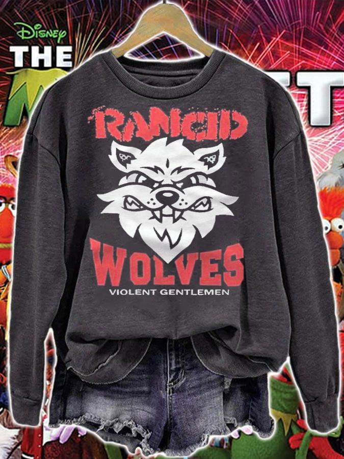 CM Punk Rancid Violent Gentlemen Wolves T-shirt sweatshirt