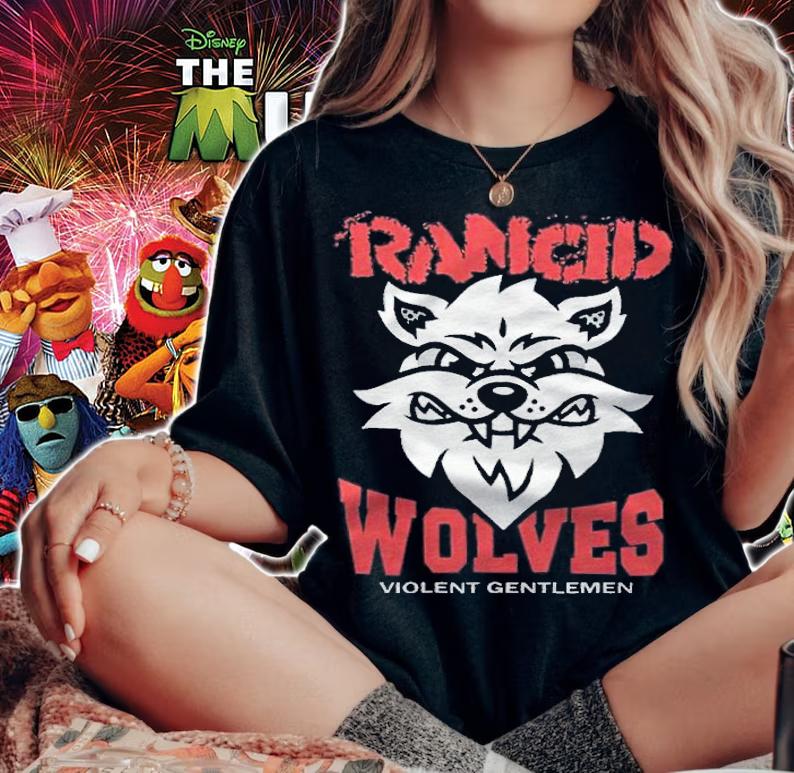 CM Punk Rancid Violent Gentlemen Wolves T-shirt woman shirt