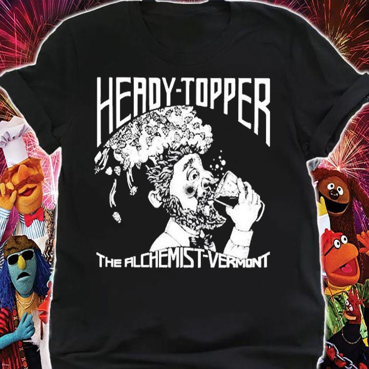 Heady - Topper The Alchemist Vermont Silhouette Design T-Shirt shirt