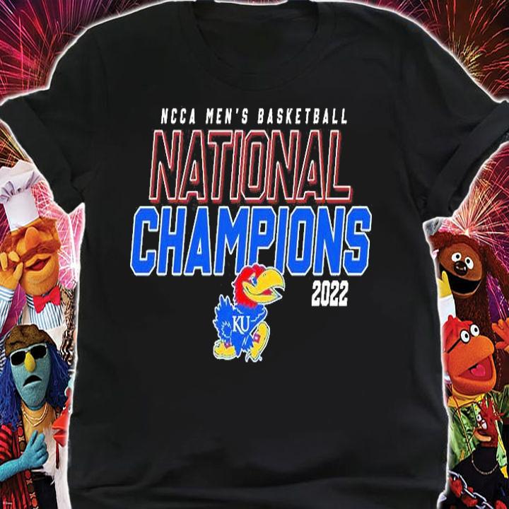 National Champions 2022 Kansan Jayhawks NCAA Men's Basketball T-Shirt
