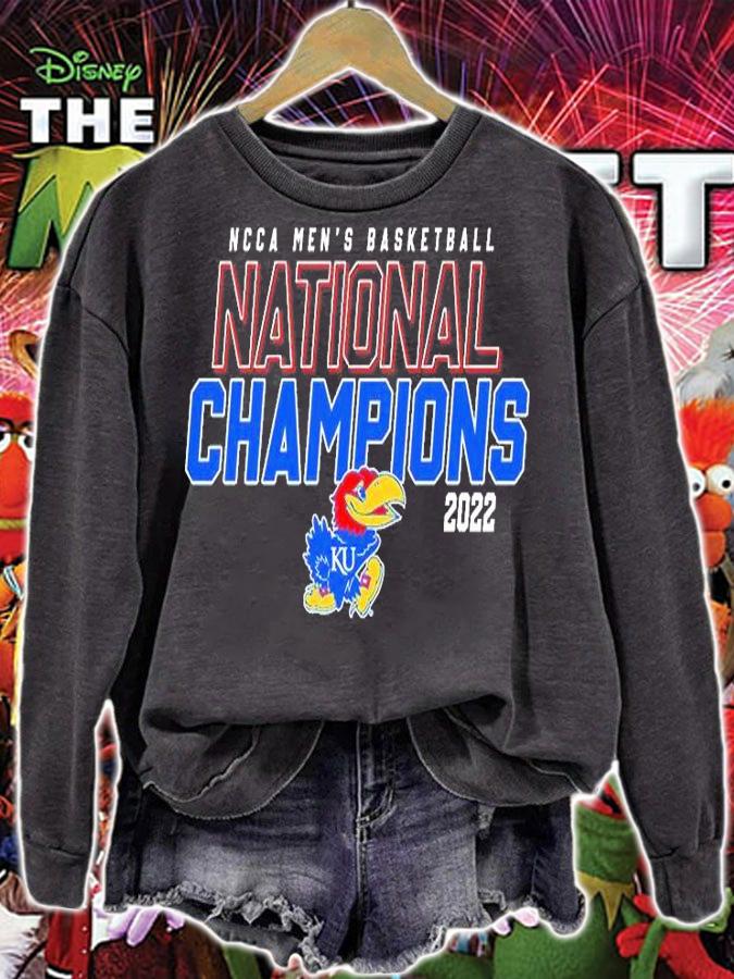 National Champions 2022 Kansan Jayhawks NCAA Men's Basketball T-Shirt