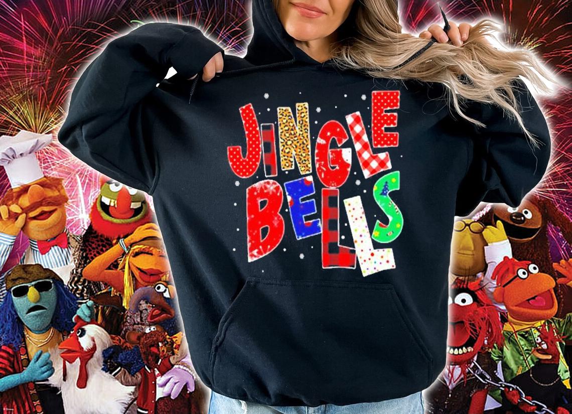 Red Plaid Jingle Bells Christmas Family Pajama Shirt hoodie