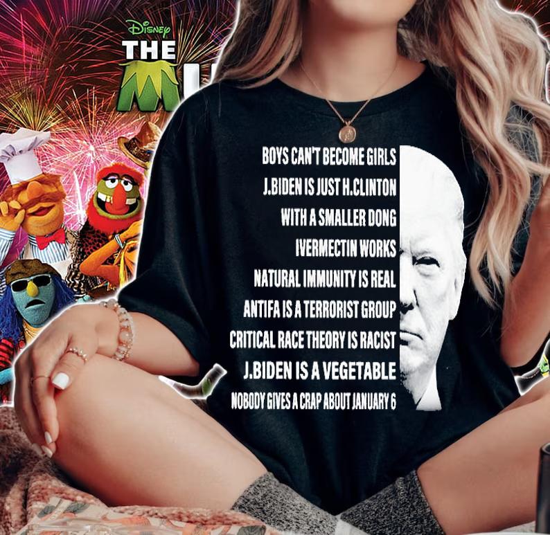 Trump Boys Can't Become Girls J.biden Is Just H.clinton Nobody Gives A Crap About January 6 T-Shirt