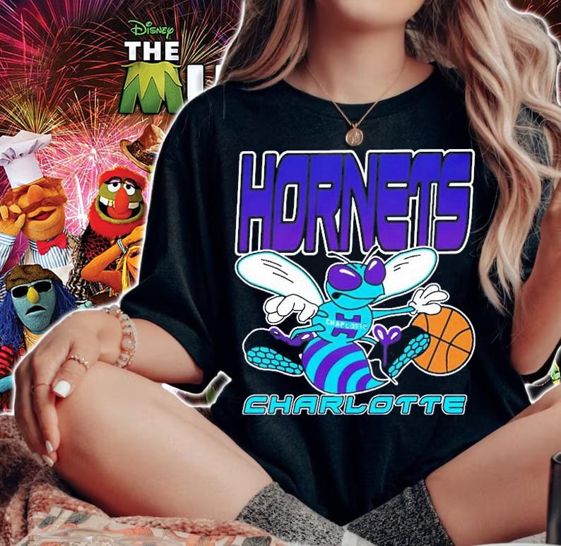 Charlotte Hornets Retro NBA T-Shirt