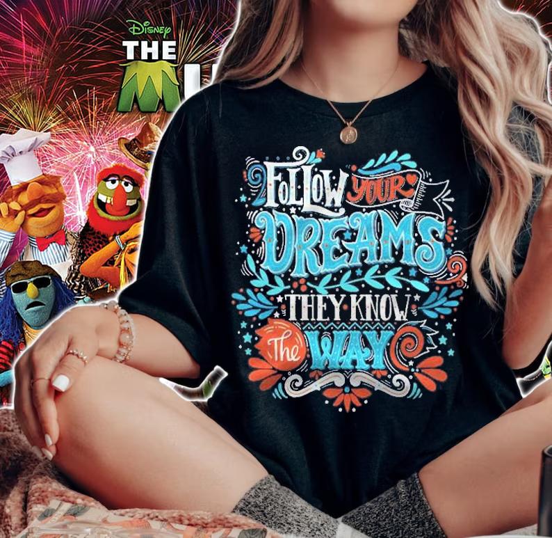 Follow Your Dreams They Know The Way Inspirational Quotes Shirt