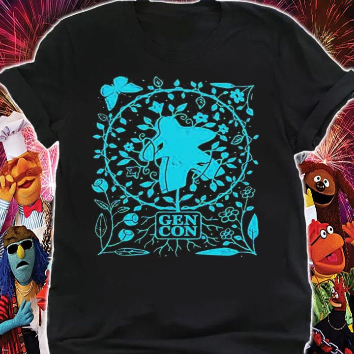 Gen Con Botanical Meeple T-Shirt