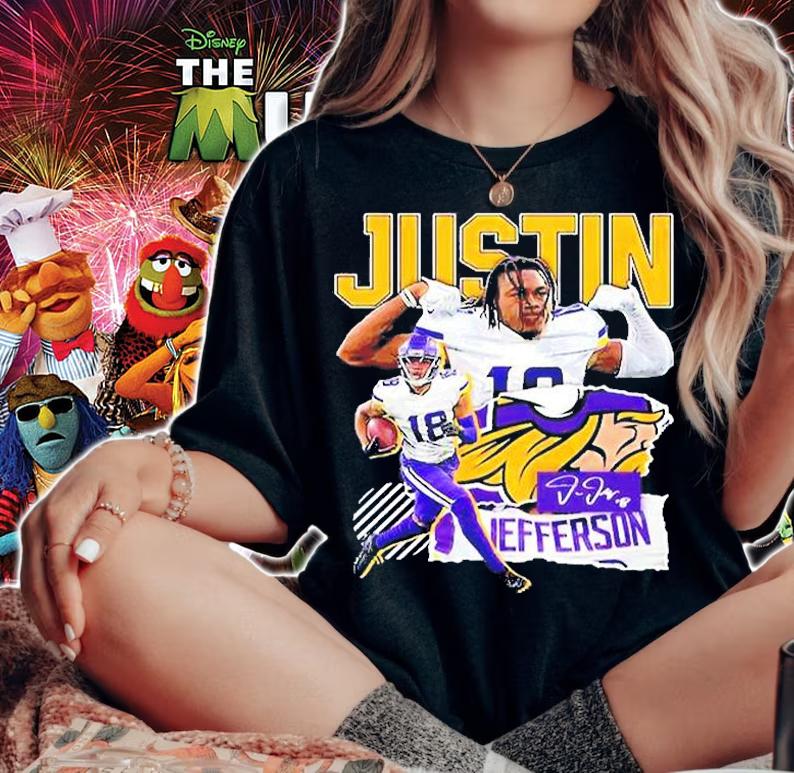 Justin Jefferson Minnesota Football T-Shirt