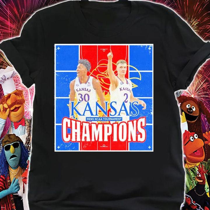 KU Kansas Jayhawks Champions March Madness 2022 T-Shirt