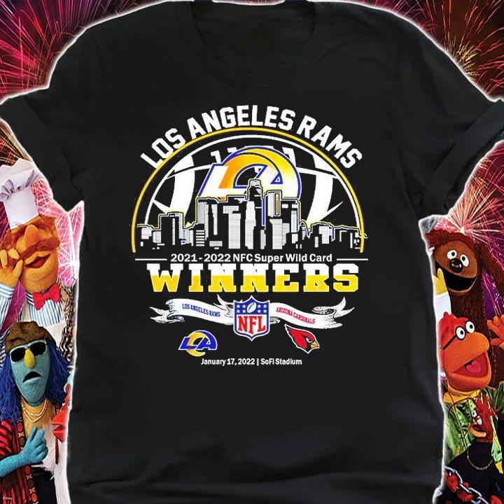 Los Angeles Rams 2021 2022 NFC Super Wild Card winners Los Angeles Rams vs Arizona Cardinals shirt shirt