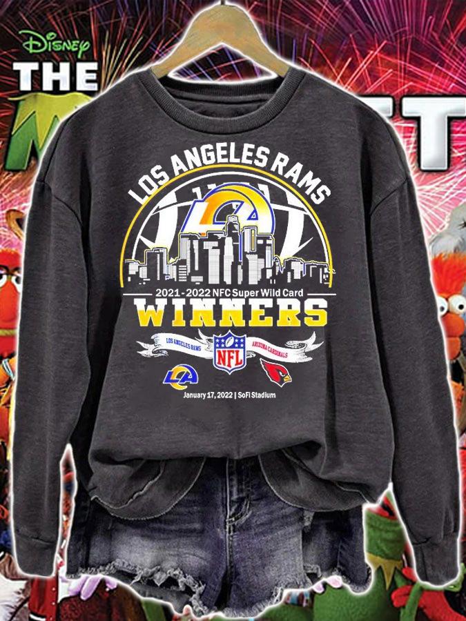 Los Angeles Rams 2021 2022 NFC Super Wild Card winners Los Angeles Rams vs Arizona Cardinals shirt sweatshirt