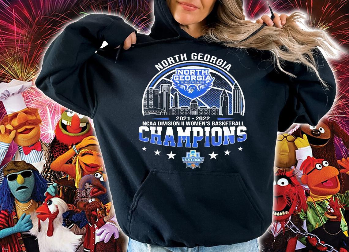 North Georgia 2022 NCAA Division II Women's Basketball Champions T-Shirt hoodie