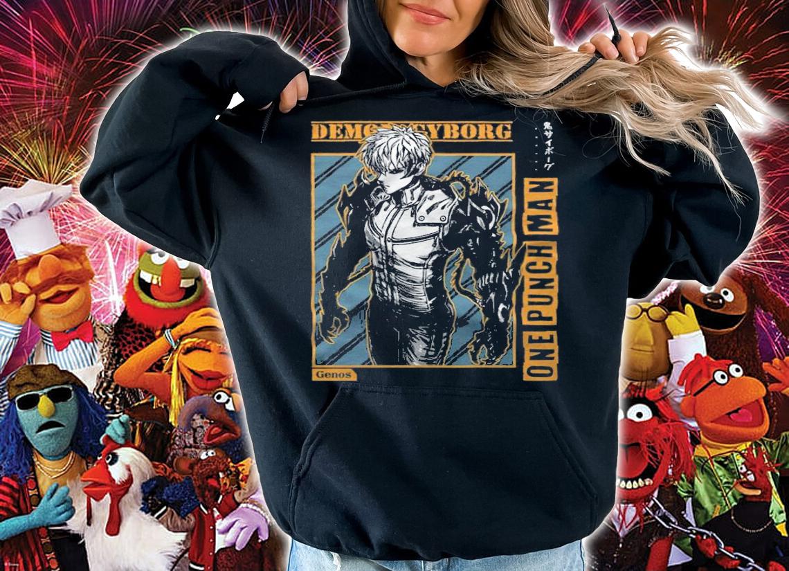 One Punch Man Genos Demon Cyborg T-shirt