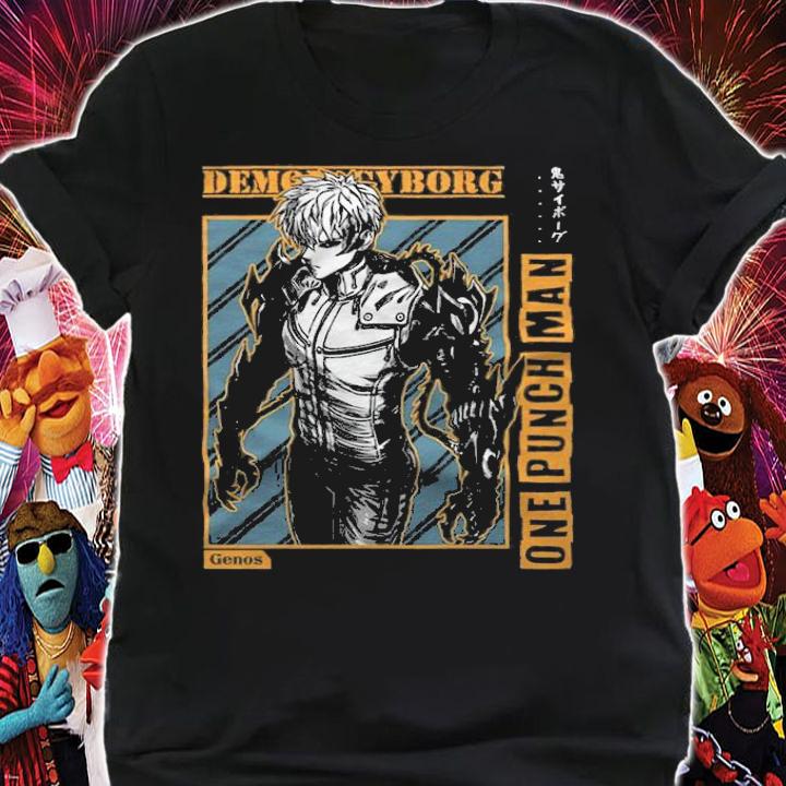 One Punch Man Genos Demon Cyborg T-shirt