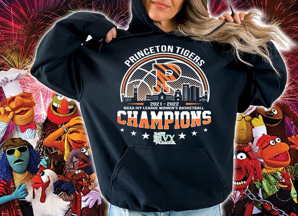Princeton Tigers 2022 NCAA Ivy League Women's Basketball Champions T-Shirt hoodie
