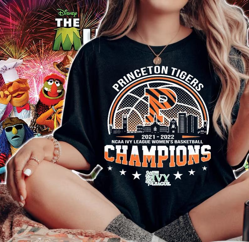 Princeton Tigers 2022 NCAA Ivy League Women's Basketball Champions T-Shirt woman shirt