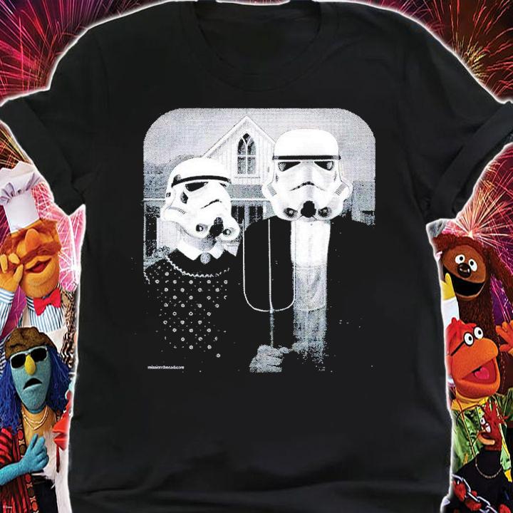 Star Wars Stormtrooper American Gothic Shirt shirt