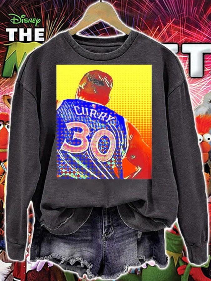 Steph Curry The 30 Number Golden State Warriors Basketball Shirt sweatshirt