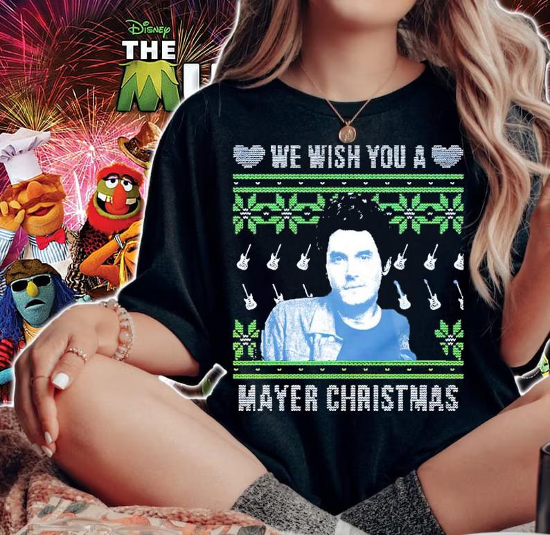 Wish You A Mayer Christmas Tacky Christmas shirt woman shirt