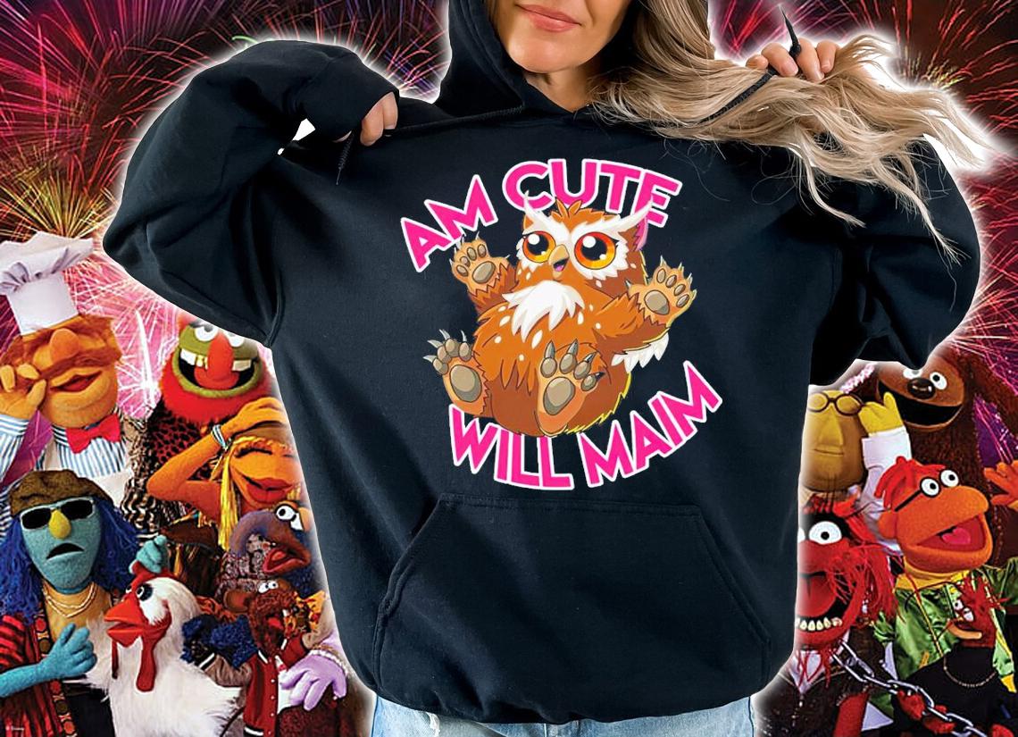 Xerjester Threadless Am Cute Will Maim Owlbear Cub Shirt