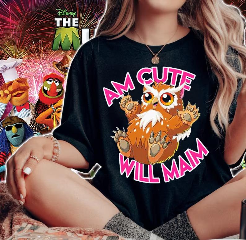 Xerjester Threadless Am Cute Will Maim Owlbear Cub Shirt