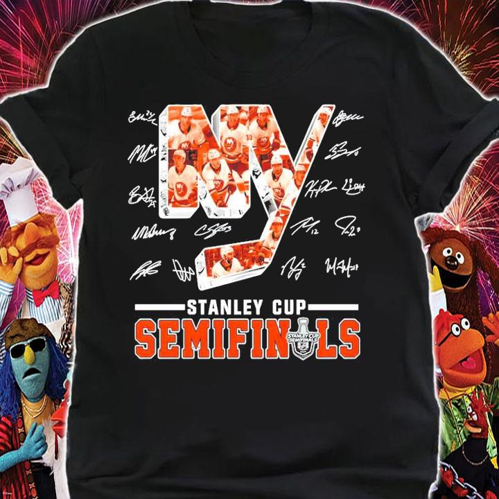 New york Islanders Stanley Cup Semifinals signatures shirt