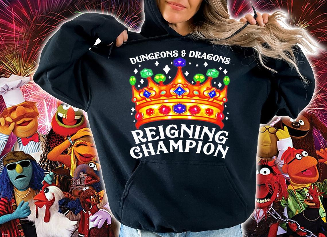Dungeons and Dragons reigning champion shirt