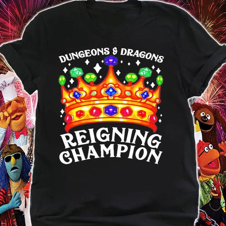Dungeons and Dragons reigning champion shirt