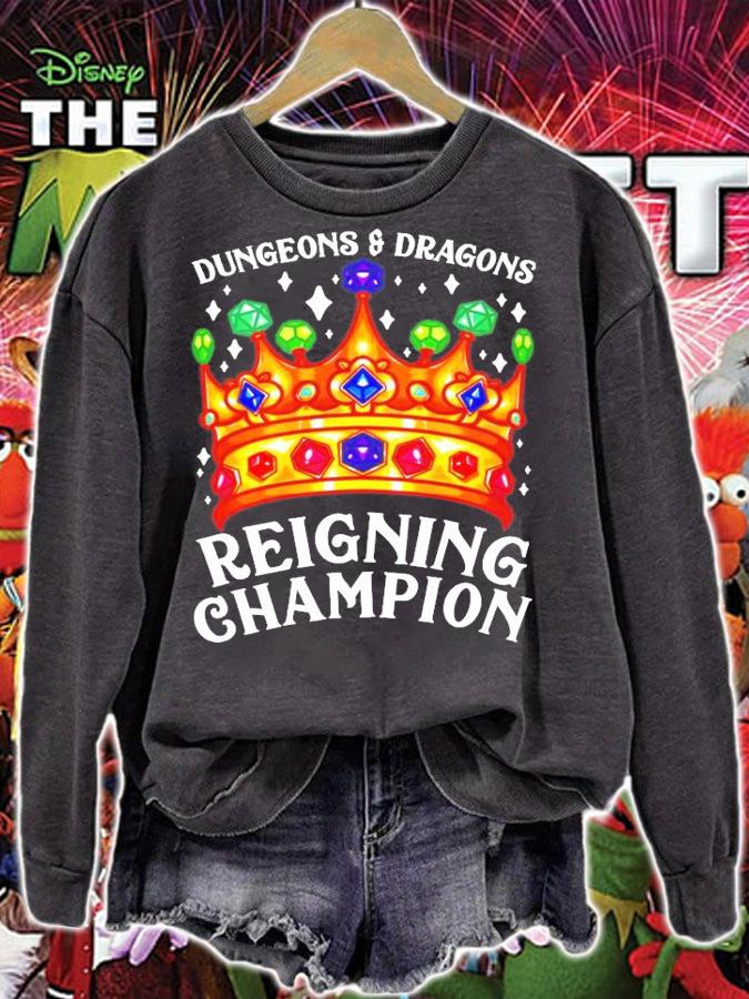 Dungeons and Dragons reigning champion shirt