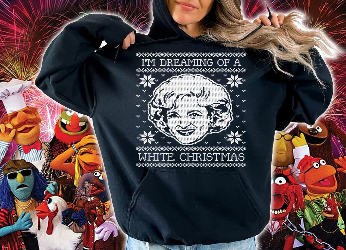 I'm Dreaming Of A White Christmas Ugly Merry Christmas Shirt