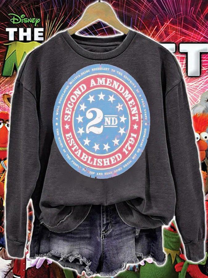 Second amendment 2nd established 1791 shirt