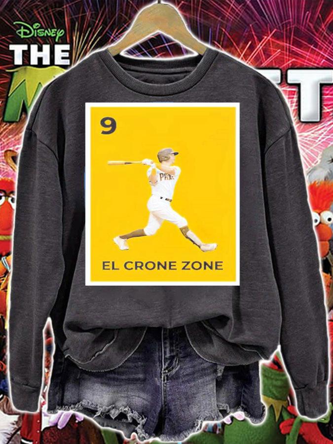 9 El Crone Zone shirt sweatshirt