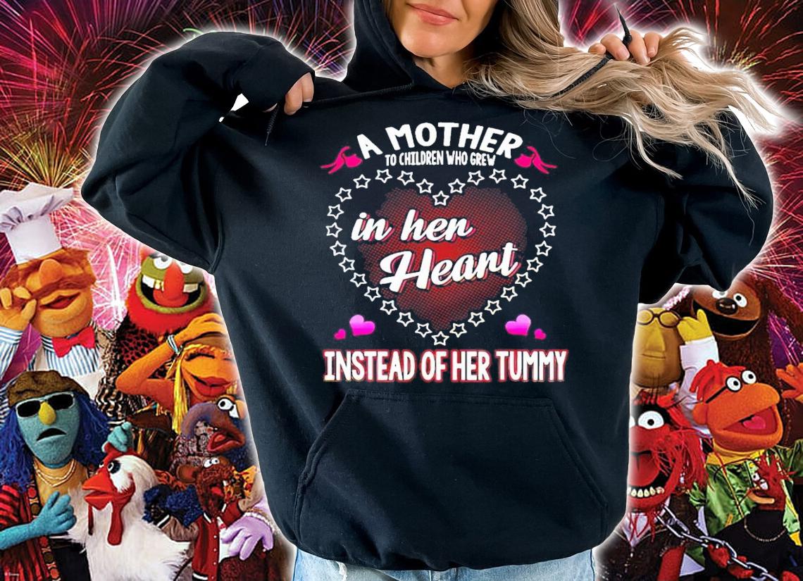 A mother to children who grew in her heart instead of her tummy shirt