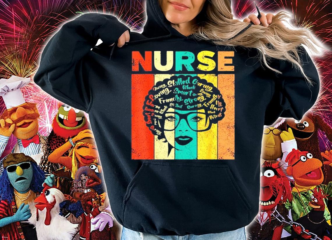 Nurse Black Toning Strong vintage shirt hoodie