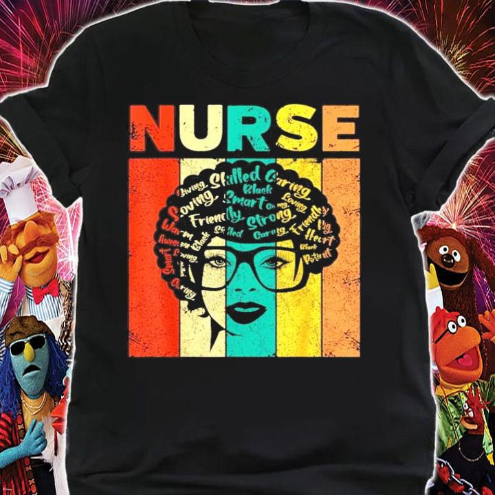 Nurse Black Toning Strong vintage shirt shirt