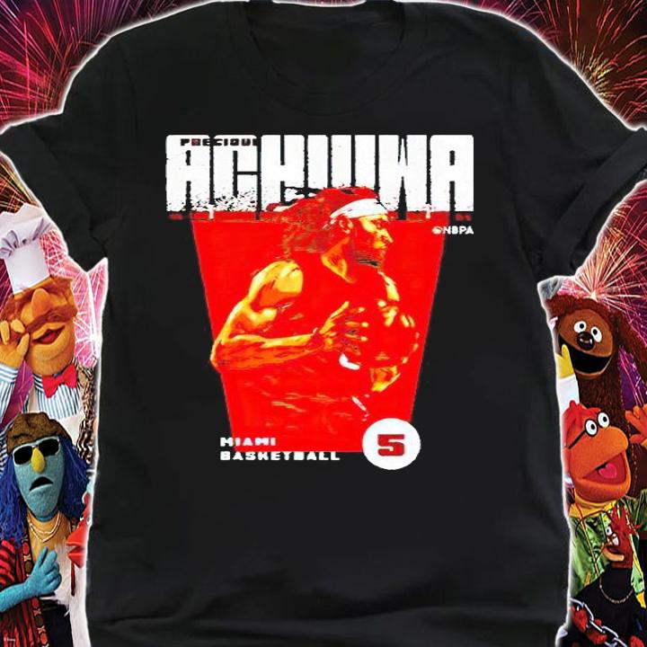 Precious Achiuwa Miami Basketball T-shirt shirt